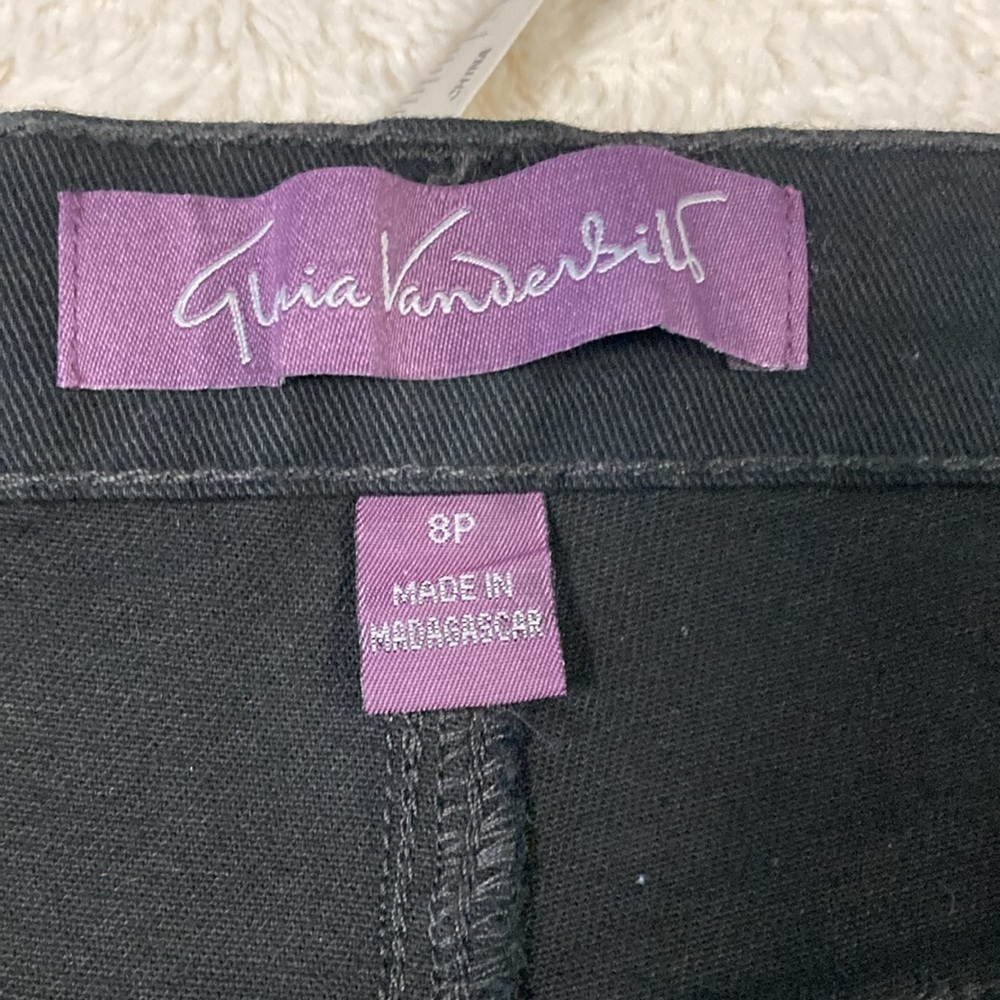 Gloria Vanderbilt Amanda High Rise Straight-Leg Jeans Size 8PS NWT PETITE - Picture 6 of 9